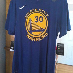 Golden State Warriors Men's T-shirt Size L Curry